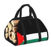 DUWAA Sac de rangement résistant pour intérieur ou extérieur Motif drapeau de la Palestine