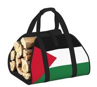 DUWAA Sac de rangement résistant pour intérieur ou extérieur Motif drapeau de la Palestine