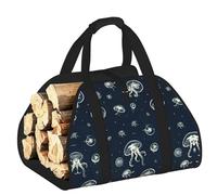DUWAA Sac de rangement résistant pour intérieur ou extérieur Motif méduses