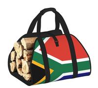 DUWAA Sac de rangement robuste pour intérieur ou extérieur Motif drapeau de l'Afrique du Sud