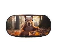 DUWAA Trousse à crayons fonctionnelle avec imprimé écureuil - Trousse à crayons légère