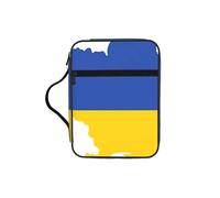 DUWAA Trousse multifonction avec poignée et compartiments Motif carte de l'Ukraine