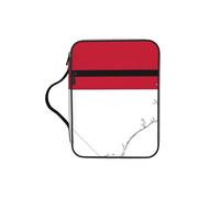 DUWAA Trousse multifonction avec poignée et compartiments Motif drapeau de la Caroline du Nord