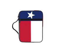 DUWAA Trousse multifonction avec poignée et compartiments Motif drapeau de l'État du Texas