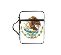 DUWAA Trousse multifonction avec poignée et compartiments Motif drapeau du Mexique