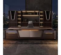 DUWEIKE Bureau de luxe pour directeur général, grand bureau commercial