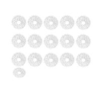 Duwnlos Pièces de Rechange en Tissu de vadrouille, 16 pièces, compatibles avec Dreame Bot W10 et W10Pro, aspirateur Robot autonettoyant et Accessoires de vadrouille