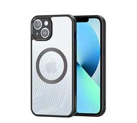 DUX DUCIS [Aimo Mag Series Case, Designed for Apple iPhone 13, Magnetic Case Shockproof Phone Cover - Black