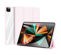 Dux Ducis Copa Housse pour iPad Pro 12.9 '' 2021/2020/2018 Smart Cover avec support Rose