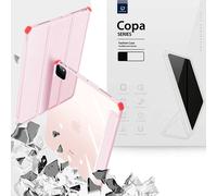Dux Ducis Copa Housse pour iPad Pro 12.9 '' 2021/2020/2018 Smart Cover avec support Rose Housse pour téléphone portable