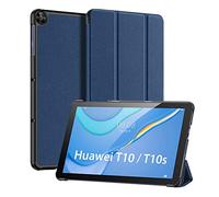 DUX DUCIS Coque pour Huawei MatePad T10 / T10s 2020, Ultra-Mince Léger Housse Cuir Case Cover Antichocs Fall Étui Shell pour T10s 10.1" AGS3-L09 AGS3-W09 / T10 9.7" AGR-L09 AGR-W09 (Bleu)