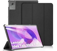 DUX DUCIS Coque pour Lenovo Idea Tab Plus/Tab K12 12,1 Pouces 2025, Noir