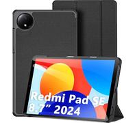 DUX DUCIS Coque pour Redmi Pad SE 8,7" (2024, 4G), Étui Housse de Protection Antichoc, Noir