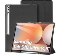 DUX DUCIS Coque pour Samsung Galaxy Tab S10 Ultra / S9 Ultra (14,6"), Noir