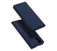 DUX DUCIS Coque Samsung Galaxy A51, Premium Étui Housse en Cuir de Protection pour Samsung Galaxy A51 (Bleu Profond)