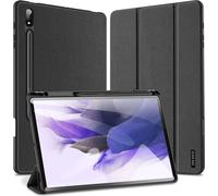 Dux Ducis Domo coque rigide avec Smart Sleep et fonction stand intégrée compatible avec Samsung Galaxy Tab S9 Ultra / Tab S8 Ultra Noir
