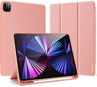 Dux Ducis Domo Coque rigide avec Smart Sleep et fonction stand intégrée Etui Housse de protection Housse Cover compatible avec iPad Pro 11" (2024) Rose