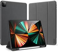 Dux Ducis Domo Coque rigide avec Smart Sleep et fonction stand intégrée Etui Housse de protection Housse Cover compatible avec iPad Air 13" 2024 Noir