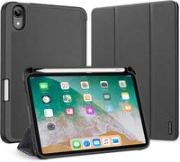 Dux Ducis Domo Coque rigide avec Smart Sleep et fonction stand intégrée Etui Housse de protection Housse Cover compatible avec iPad Mini 6 Noir