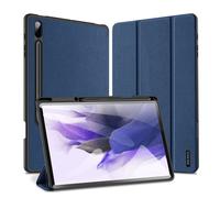 DUX DUCIS Domo Tablet Cover with Multi-angle Stand and Smart Sleep Function for Samsung Galaxy Tab S7+ (S7 Plus) / S7 FE / Tab S8+ (S8 Plus) blue