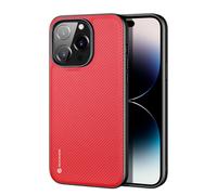 Dux Ducis - Etui pour téléphone compatible avec Apple iPhone 14 Pro - Coque de protection en TPU - Rouge