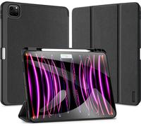 Dux Ducis - Housse compatible avec Apple iPad Pro 13 (2024) - Avec fonction Auto-Wake Housse en similicuir pour tablette - Noir