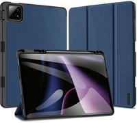 Dux Ducis - Housse compatible avec Xiaomi Redmi Pad Pro 12.1 - Avec fonction de réveil automatique Housse en similicuir pour tablette - Bleu foncé