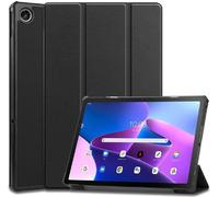Dux Ducis Housse de livre rigide avec Smart Sleep Stand Fonction pour LENOVO TAB M10 PLUS 3.Gen 10.6 Tablet Housse Etui Portefeuille Housse de protection noire