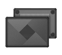 DUX DUCIS LCGH Étui de Protection pour MacBook série conçu pour Apple MacBook Air 15,3" (2023/2024), Protection complète pour Ordinateur Portable, Noir