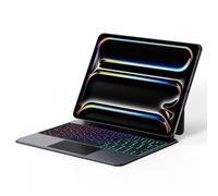 DUX DUCIS MK PRO Series Coque de clavier magnétique pour Apple iPad Pro 13 (2024) - Clavier rétroéclairé avec pavé tactile MultiTouch, Support flottant en alliage d'aluminium