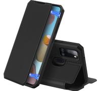 DUX DUCIS pour Samsung A21S/A51 5G aimant support de téléphone portable étui en cuir avec slot pour cartes black_Samsung A21S