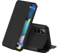DUX DUCIS pour Samsung A21S/A51 5G aimant support de téléphone portable étui en cuir avec slot pour cartes black_Samsung A51
