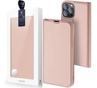 DUX DUCIS Skin Pro Book Case pour Apple iPhone 14 Pro Max - Rose KP22519