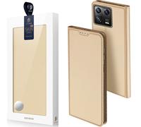 Dux Ducis Skin Pro Case Xiaomi 13 Flip Cover Card Wallet Stand Gold