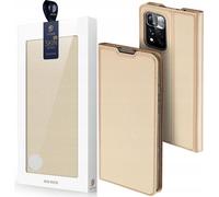 Dux Ducis Skin Pro Holster Case Flip Cover Poco M4 Pro 5G Gold