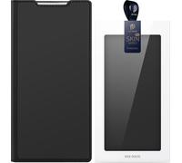 Dux Ducis Skin Pro Housse pour Honor Magic5 avec rabat, noir - compartiments pour cartes et fonction support