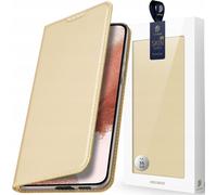 Dux Ducis Skin Pro Housse pour Samsung Galaxy S23+ Flip Card Wallet Stand Gold