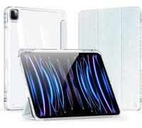 Dux Ducis - Tablet hoes geschikt voor Apple iPad Air 12.9 (2024) - Unid Tri-fold Case - Met Pencilhouder en Auto/Wake Functie - Blauw