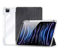 Dux Ducis - Tablet hoes geschikt voor Apple iPad Air 12.9 (2024) - Unid Tri-fold Case - Met Pencilhouder en Auto/Wake Functie - Blauw