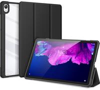 Dux Ducis Toby Eco-Leather Tablet Case Cover Cover pour Lenovo Tab P11 avec fonction Smart-Sleep Wake-Up Pen Holder Housse de protection noire
