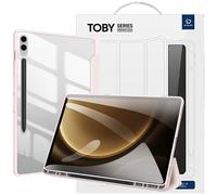 Dux Ducis Toby étui flip cover pour Samsung Galaxy Tab S9 FE Plus - rose