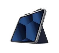dux plus - Etui à rabat pour tablette - robuste - polycarbonate, polyuréthanne thermoplastique (TPU) - bleu, transparent - pour Apple 10.9-inch iPad