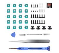 DUXICEPIN Lot de 20 potentiomètres 2,3 K et capuchon de remplacement pour manette analogique PS5, garniture de résistance pour manette analogique PS5