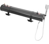 DUXMM Douche de Toit avec réservoir d'eau pressurisé, Auto-pressurisation de 1,6 Bar, soupape de sécurité et Tuyau de 1,5 m, pour randonnée, Lavage de Voiture, Nettoyage d'animaux 20L