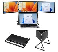 DUXMM Écran Portable Triple Face pour Ordinateur Portable, écran IPS Full HD 1080p de 15,6 Pouces, Rotation à 360° pour des Angles de Vision réglables,idéal pour Les Designers sous Windows/Mac