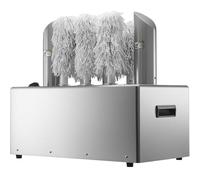 DUXMM Polisseuse à Verres rotative, polisseuse électrique pour Verres à vin, séchage instantané, séchage à air Chaud à 60 °C, Convient aux Verres à Champagne et aux Coupes à bière, idéale EightHeads