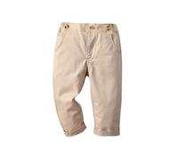 duxyoz Pantalon chino pour bébé garçon - Pantalon de jogging tendance - Couleur unie - Style décontracté - Coupe classique - Confortable - Pantalon habillé - 1 à 8 ans, 08 kaki., 3-4 ans