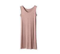 duxyoz Robes de nuit pour femmes - Chemises de nuit sans manches - Nuits de luxe - Tissu doux - Nuits décontractées - Pyjamas - Vêtements de nuit confortables - Nuits de taille plus - Chemises de nuit