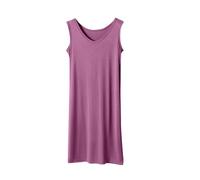 duxyoz Robes de nuit pour femmes - Chemises de nuit sans manches - Nuits de luxe - Tissu doux - Nuits décontractées - Pyjamas - Vêtements de nuit confortables - Nuits de taille plus - Chemises de nuit