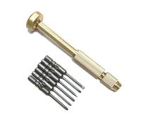 Duyeuau 1 ensemble d'outils de réparation de lunettes, tournevis, durable, outil de fixation pour divers types de lunettes, Tête interchangeable, Length 82MM Width 15MM